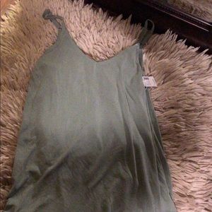 Light green tank
